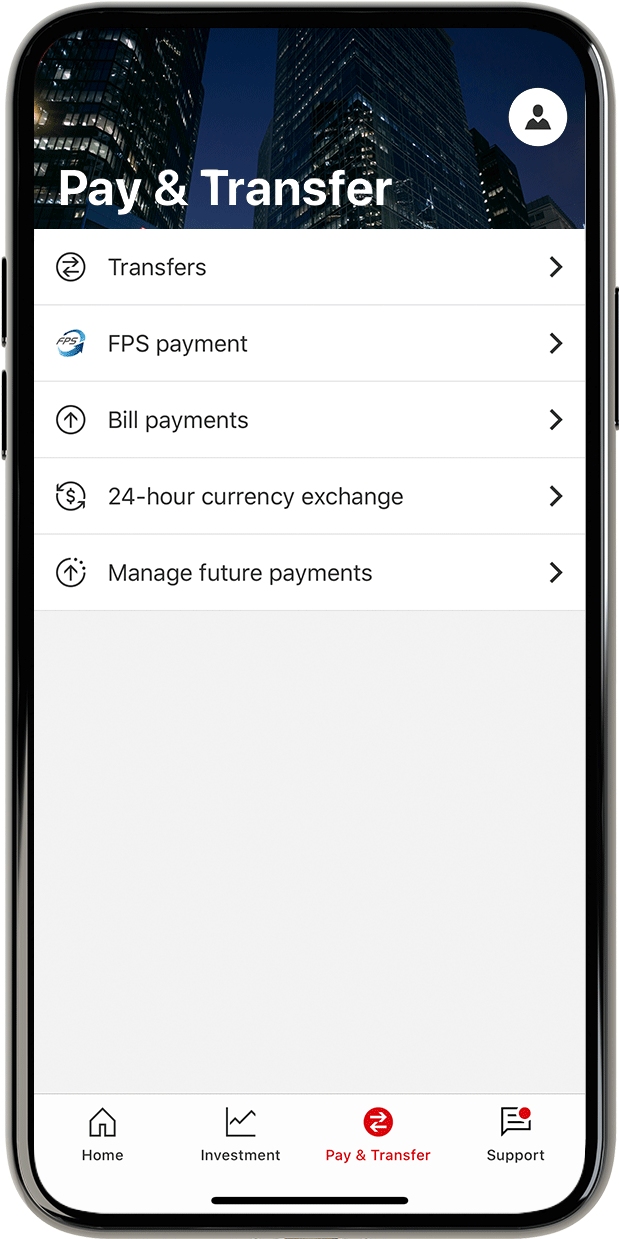 HSBC HK App Nextstarter Daytoday finances HSBC HK